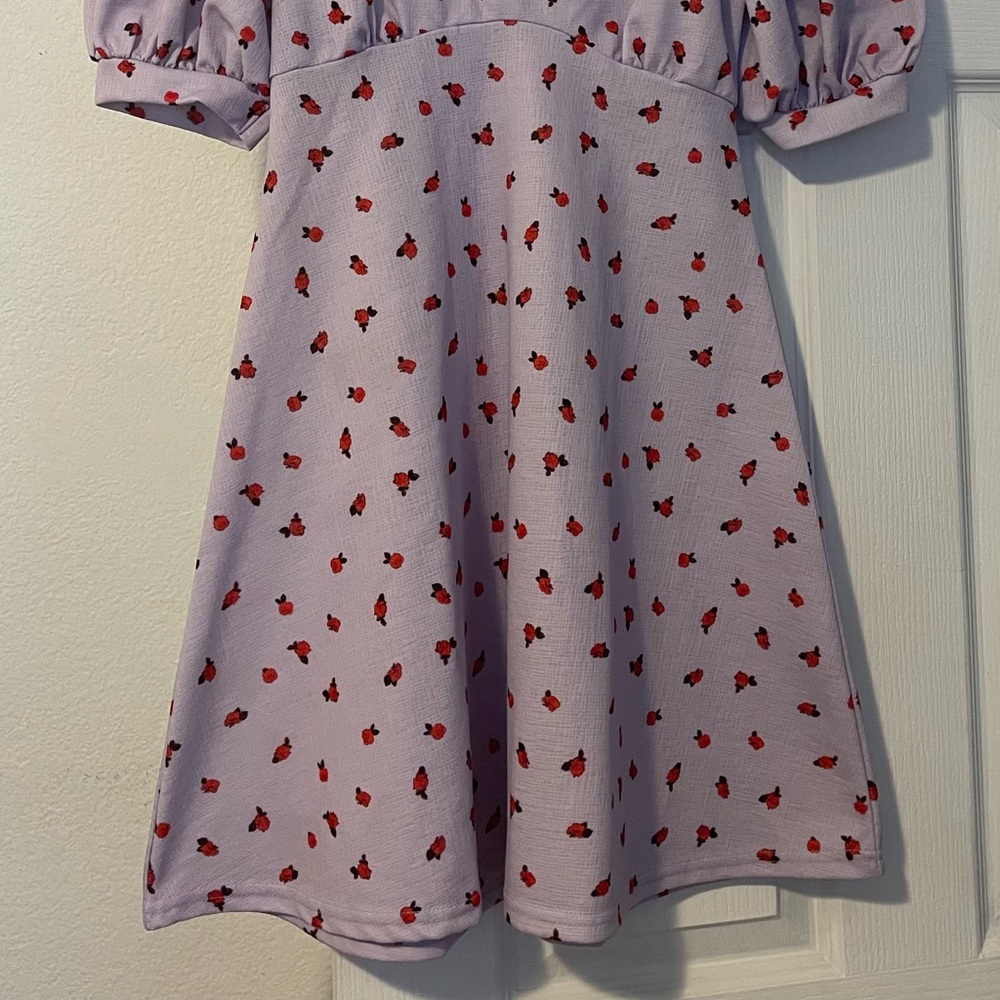 ASOS DESIGN mini skater lilac dress - Picture 11 of 13